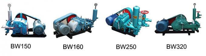 Bw 150 เครื่องยนต์ดีเซลไฟฟ้า Triplex ปั้มโคลนใต้น้ำ 2